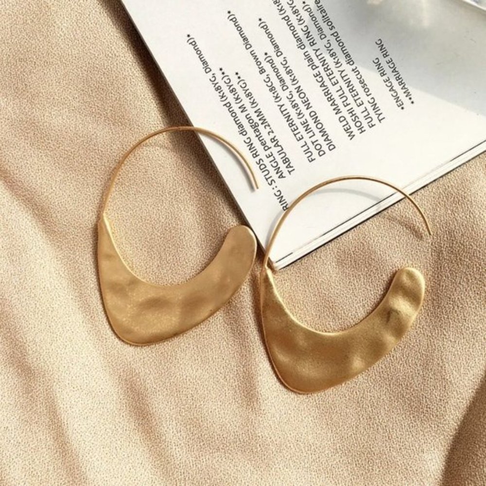 ♡ Geometric Hoop Earrings ♡